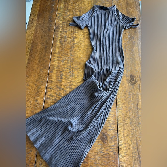 Helmut Lang
Women's Brown Rib Tee Midi Dress - Picture 6 of 10